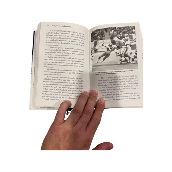 Tales from the Dallas Cowboys : Autographed Copy : Charlie Waters Cliff Harris - Picture 5 of 5